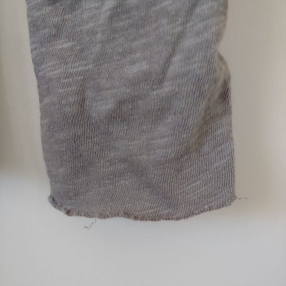 Barbara I Gongini Long Sleeve Cotton Jersey T-Shirt Grey Size X-Small - Picture 13 of 16